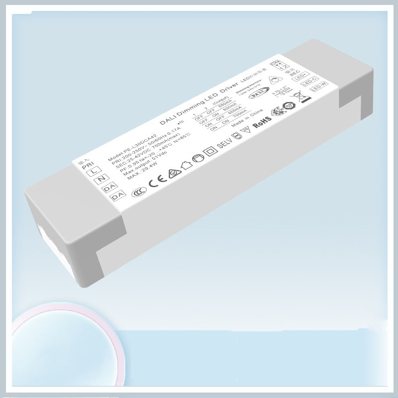 30W 정전류 DALI CCT 디밍 가능 LED 드라이버