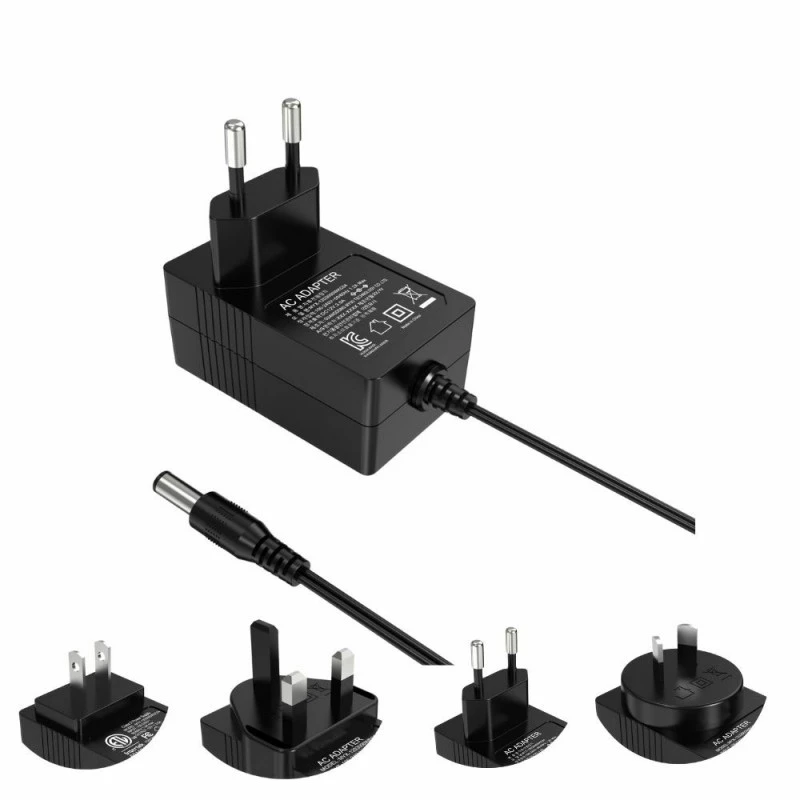36W 12V 인도식 벽걸이형 전원 어댑터