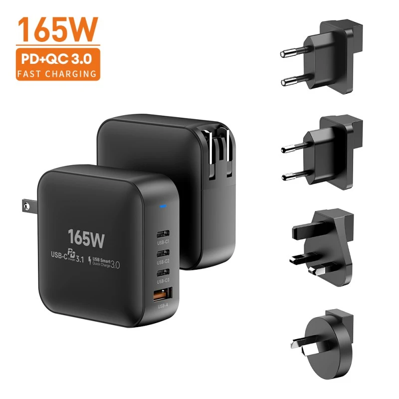 고속 165W Gan 충전기