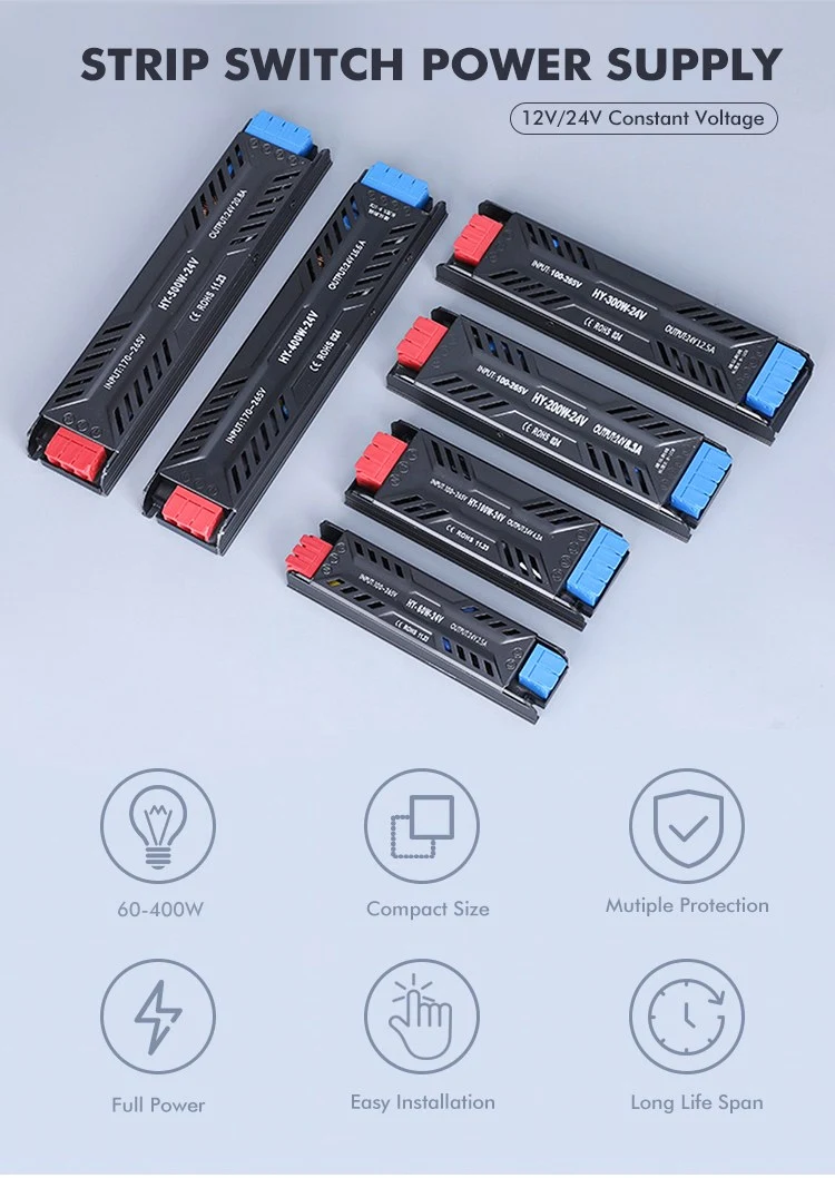400W Ultra-thin Aluminum LED Driver Detail