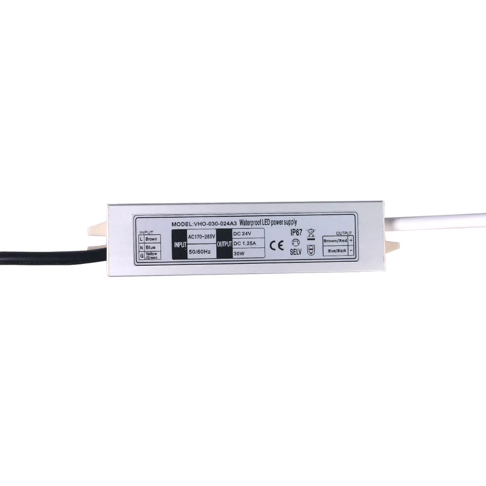 Ultra-Thin or Slim 12V/24V AC-DC LED SMPS Power Supply