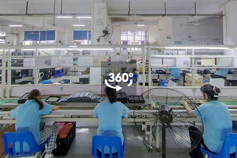 생산 라인 VR 쇼