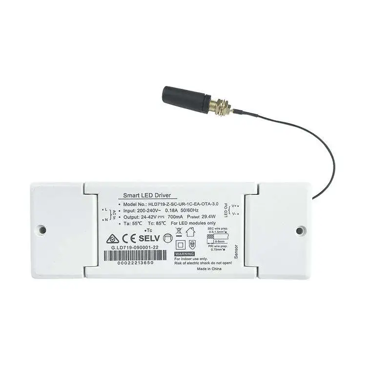 Tuya Zigbee 무선 제어 350ma Cct 디밍 가능 Led 드라이버